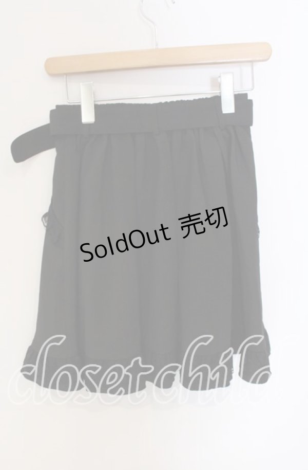 画像3: MA*RS / ハートバックルサス付きスカート【サス欠品】  クロ O-25-09-11-025-EL-SK-IG-OS (3)