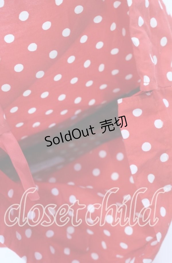 画像7: Angelic Pretty / Lovelyドットストローバッグ  ナチュラル×アカ O-25-09-12-028-AP-BG-IG-OS (7)