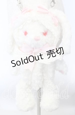 画像: BABY,THE STARS SHINE BRIGHT / うさくみゃポシェット  シロ×ピンク O-25-09-12-030-BA-BG-IG-OS