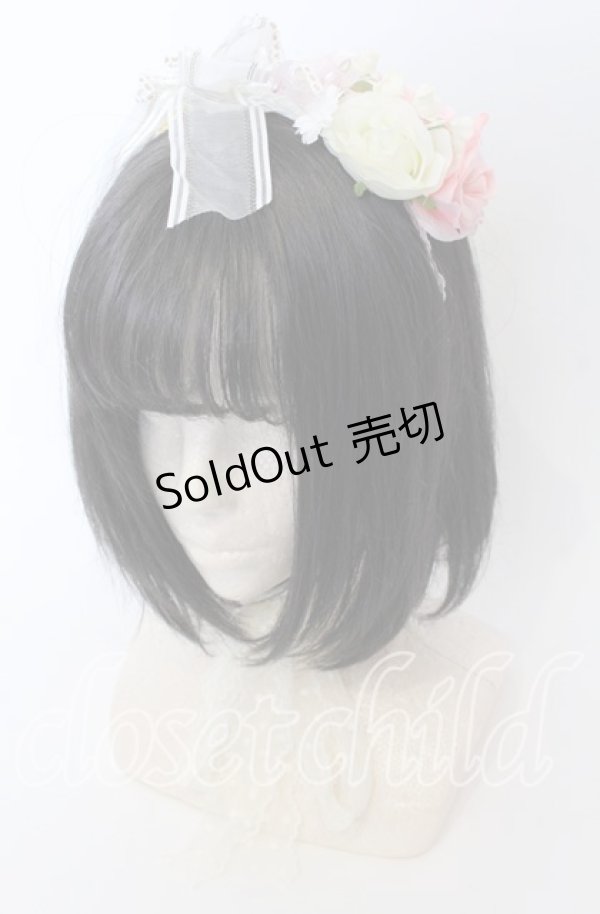 画像1: 【SALE】BABY,THE STARS SHINE BRIGHT / Rosa Mistica ヘッドドレス  オフ O-25-09-12-038-BA-AC-IG-ZT485-F003 (1)