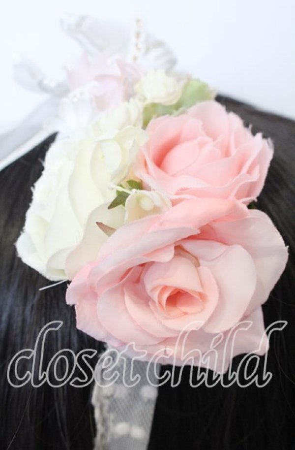 画像3: BABY,THE STARS SHINE BRIGHT / Rosa Mistica ヘッドドレス  オフ O-25-09-12-038-BA-AC-IG-OS (3)