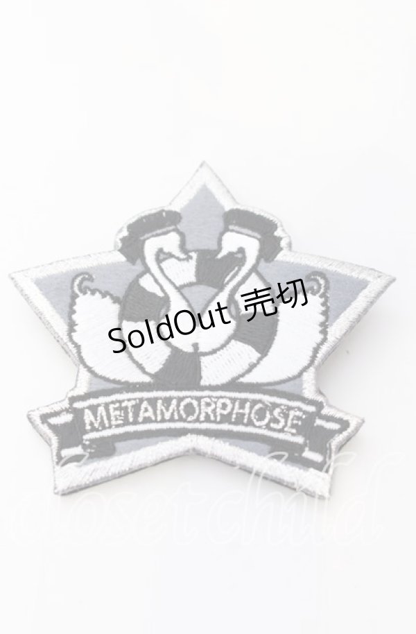 画像3: metamorphose / セーラーベレー帽(ワッペン付)  クロ O-25-09-12-045-ME-AC-IG-ZT-K004 (3)