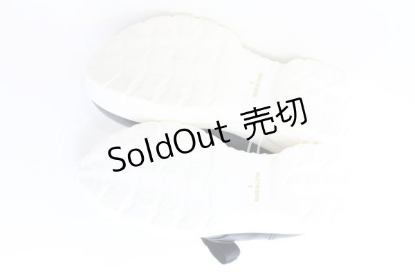 画像5: axes femme POETIQUE / ビジューバックルスニーカー L クロ×シロ O-25-09-12-003-AX-SH-IG-OS (5)