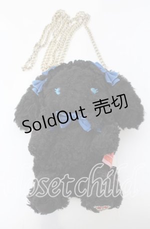 画像: BABY,THE STARS SHINE BRIGHT / もしもしうさくみゃちゃんスマホポーチ  クロ×ブルー O-25-09-12-060-BA-ZA-IG-OS