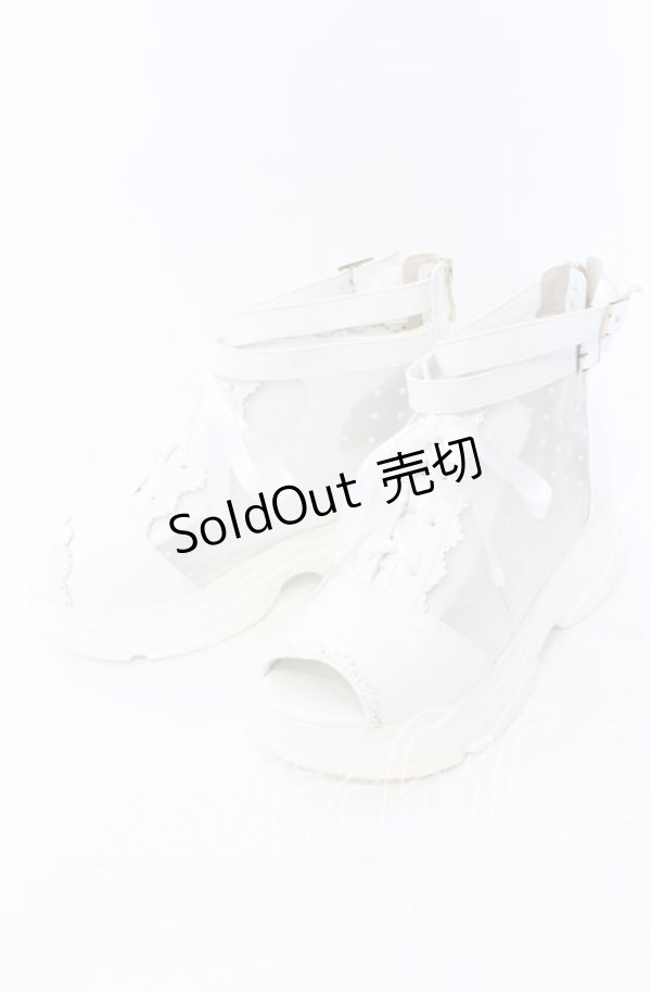 画像4: axes femme / レースアップブーサン L オフシロ O-25-09-12-004-AX-SH-IG-OS (4)