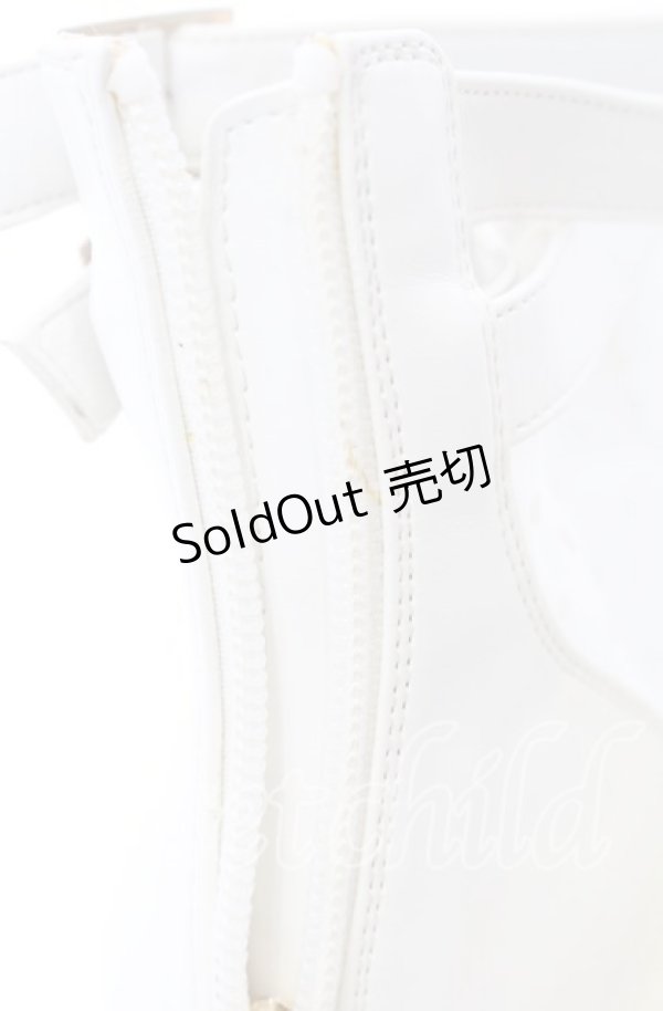 画像5: axes femme / レースアップブーサン L オフシロ O-25-09-12-004-AX-SH-IG-OS (5)