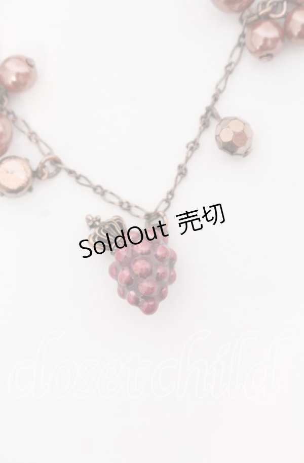 画像1: axes femme / ぶどうブレスレット  ピンクゴールド O-25-09-12-017-AX-AC-IG-ZT485-F003 (1)