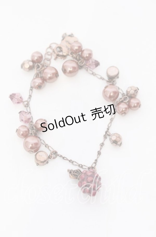 画像2: axes femme / ぶどうブレスレット  ピンクゴールド O-25-09-12-017-AX-AC-IG-ZT485-F003 (2)