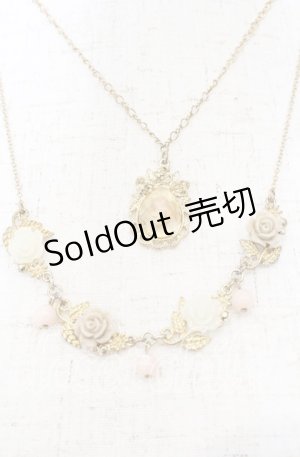 画像: axes femme / ローズ2連ネックレス  ゴールド O-25-09-12-021-AX-AC-IG-OS
