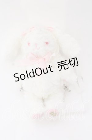 画像: BABY,THE STARS SHINE BRIGHT / うさくみゃリュックミニミニ  シロ×ピンク O-25-09-12-026-BA-ZA-IG-OS