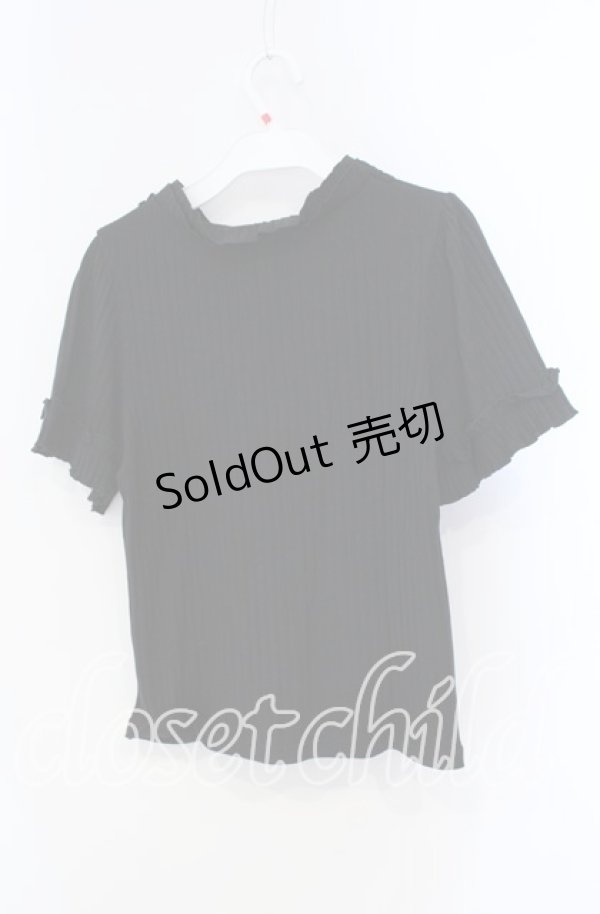 画像3: axes femme / 吸水速乾プチスタンドリブプルオーバー F クロ O-25-09-13-038-AX-TO-OW-OS (3)