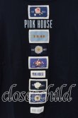 画像2: PINK HOUSE / ワッペン使いカットソー M ネイビー O-25-09-13-043-LO-TO-OW-OS (2)