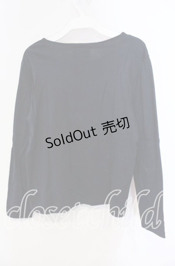 画像3: PINK HOUSE / ワッペン使いカットソー M ネイビー O-25-09-13-043-LO-TO-OW-OS (3)