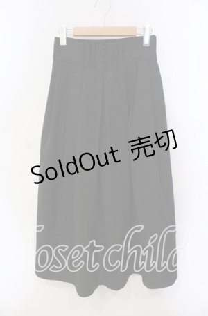 画像: axes femme / クラシカルスカート  クロ O-25-09-13-057-AX-SK-IG-OS