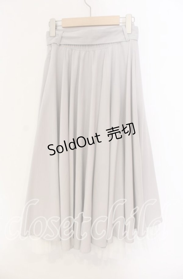 画像3: an another angelus / パニエサーキュラースカート F グレー O-25-09-13-060-CA-SK-OW-OS (3)
