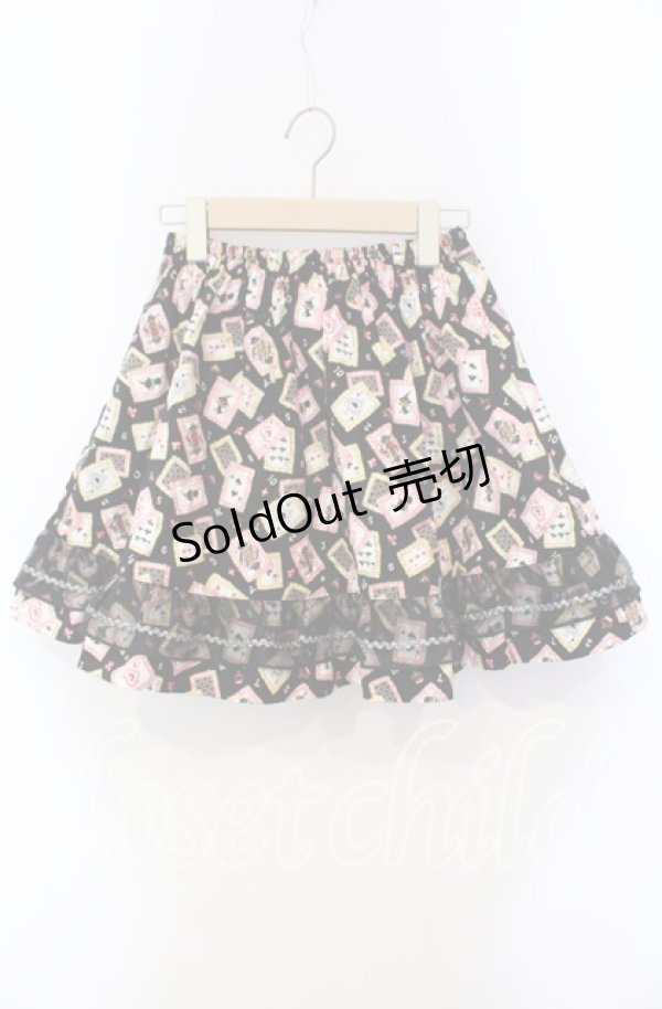 画像1: GOTHその他 / トランプ柄スカート  マルチカラー O-25-09-13-065-EL-SK-OW-OS (1)