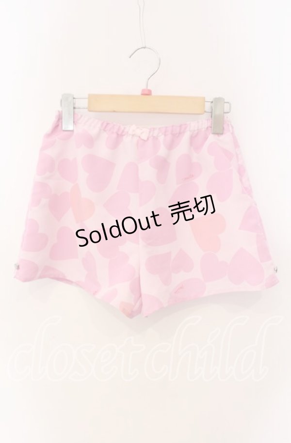 画像1: MILK / ロックンハートパンツ  ピンク O-25-09-13-066-ML-PA-IG-OS (1)