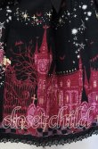 画像4: ALICE and the PIRATES / ゴーストタウンのメリィメイキング柄ジャンパースカートII  クロ O-25-09-13-073-PA-OP-OW-OS (4)
