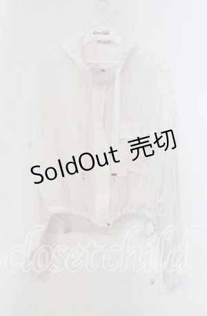 画像: axes femme / ポケット付シアーパーカー F キナリ O-25-09-13-079-AX-TO-OW-ZT0916B
