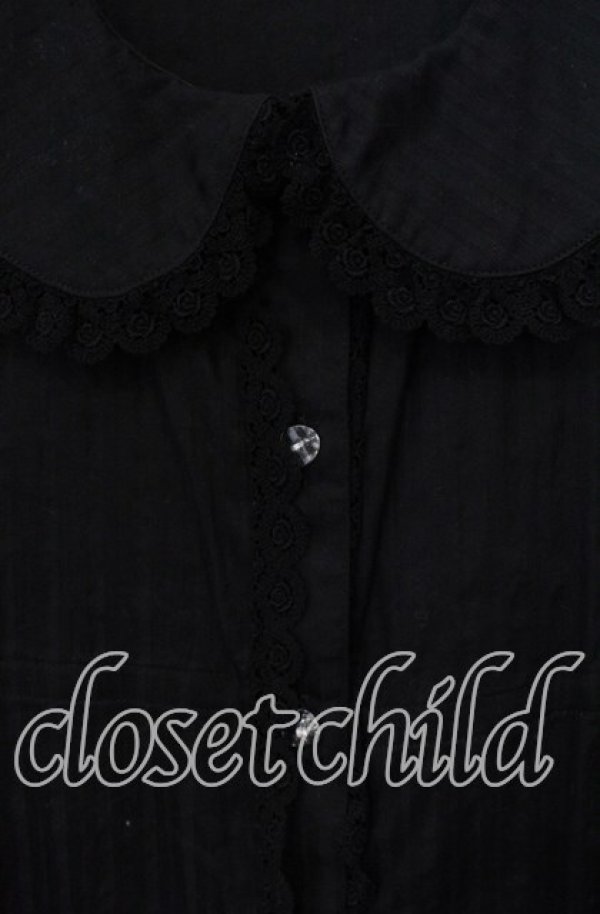 画像2: ALICE and the PIRATES / Teufel von Hamelnブラウス  クロ O-25-09-13-082-PA-BL-OW-OS (2)