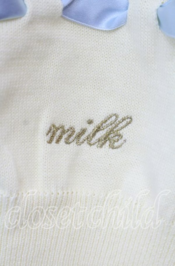 画像2: MILK / リボンフルカーデ  イエロー O-25-09-13-083-ML-TO-IG-OS (2)