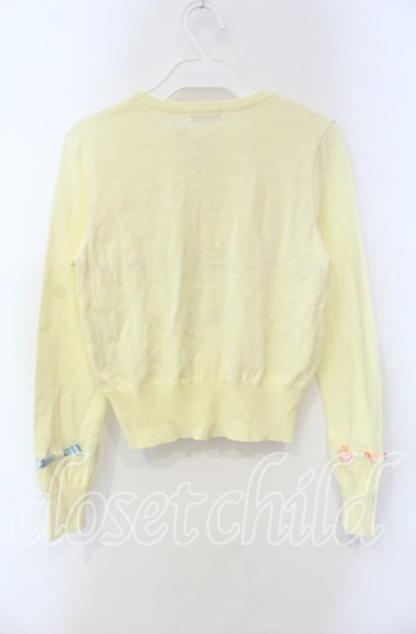 画像3: MILK / リボンフルカーデ  イエロー O-25-09-13-083-ML-TO-IG-OS (3)