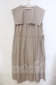 画像1: Jane Marple Dans Le Salon / Vintage marine collar dress ドレス M ベージュ O-25-09-13-088-JM-OP-IG-OS (1)