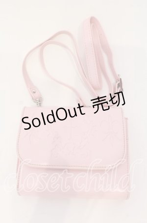 画像: metamorphose / ショルダー付き札入  ピンク O-25-09-13-002-ME-BG-OW-OS
