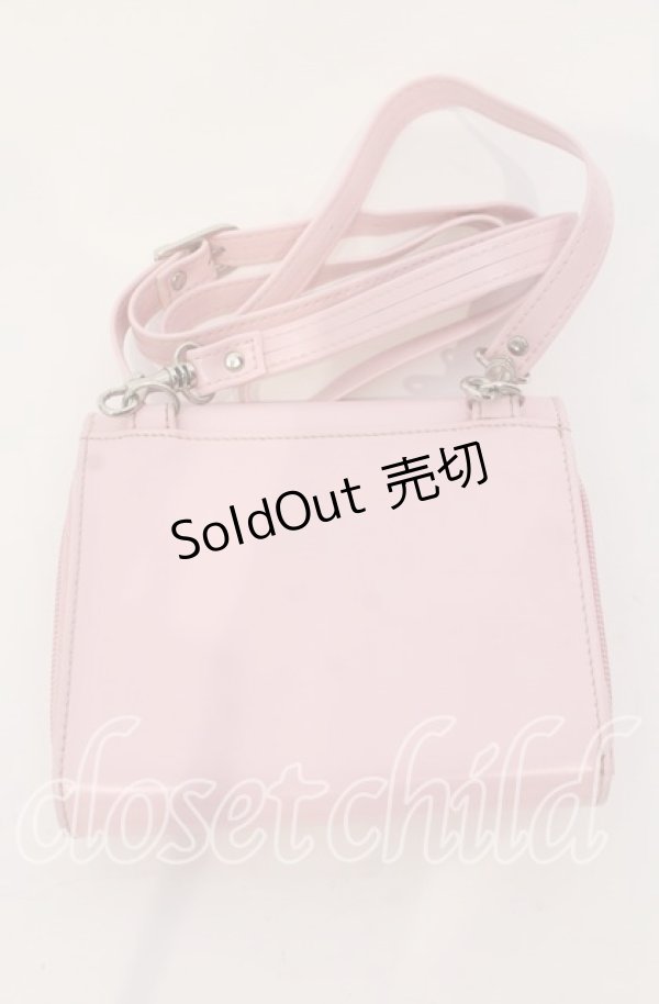 画像3: metamorphose / ショルダー付き札入  ピンク O-25-09-13-002-ME-BG-OW-OS (3)