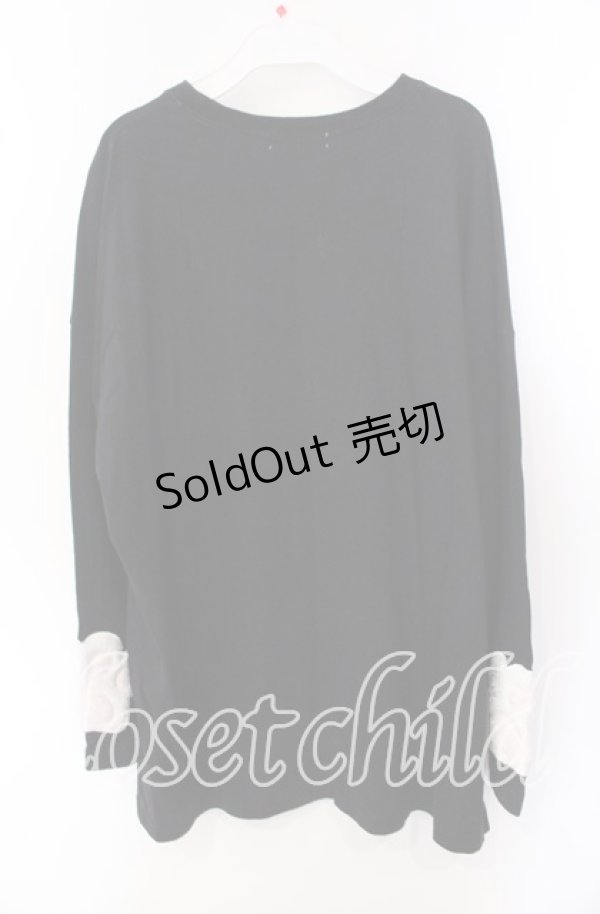 画像4: Ank Rouge / ねこちゃんロンTe  クロ O-25-09-15-036-CA-TO-IG-OS (4)