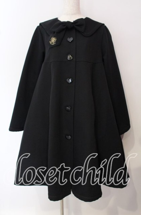 画像1: Angelic Pretty / Bunny College Rainyコート  クロ O-25-09-15-004-AP-CO-IG-OS (1)
