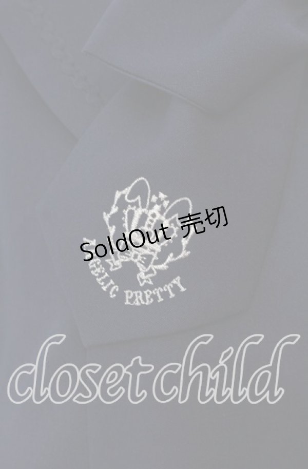 画像2: Angelic Pretty / Bunny College Rainyコート  クロ O-25-09-15-004-AP-CO-IG-OS (2)