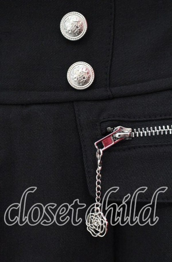 画像2: axes femme / ジップ×フィッシュテールスカート M クロ O-25-09-15-063-AX-SK-OW-OS (2)