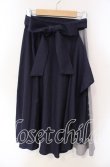 画像1: axes femme / レースフリルスカート M ネイビー O-25-09-15-067-AX-SK-OW-OS (1)