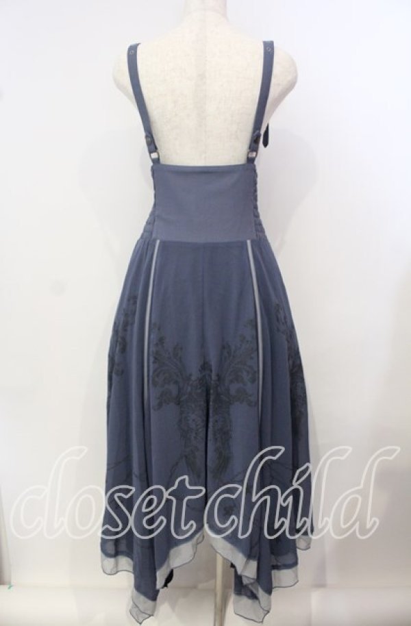 画像5: Rozen Kavalier / チェーン＆エンブレムptサススカート  ブルー O-25-09-15-073-OO-SK-OW-OS (5)