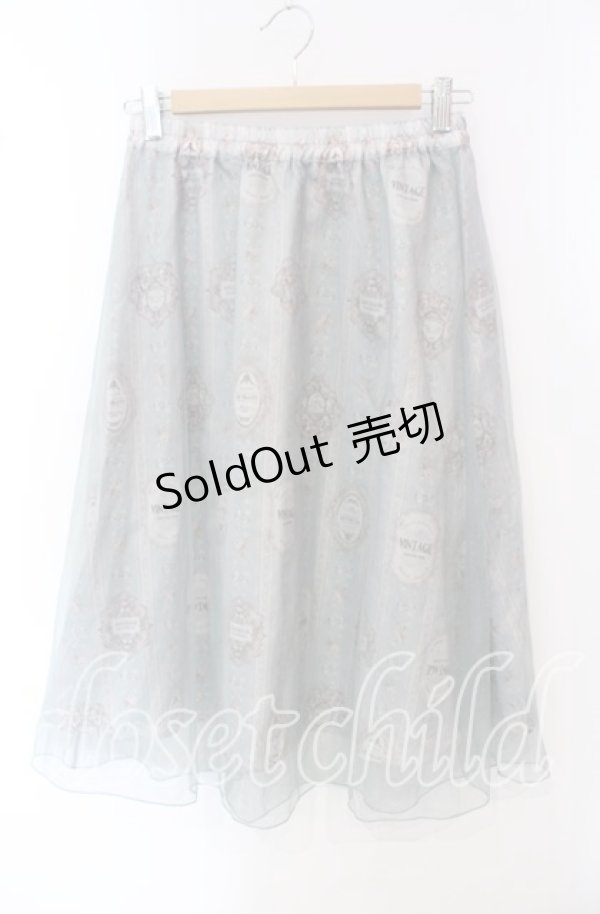 画像1: axes femme / ヴィンテージスカート M ミント O-25-09-15-079-AX-SK-IG-ZT085 (1)