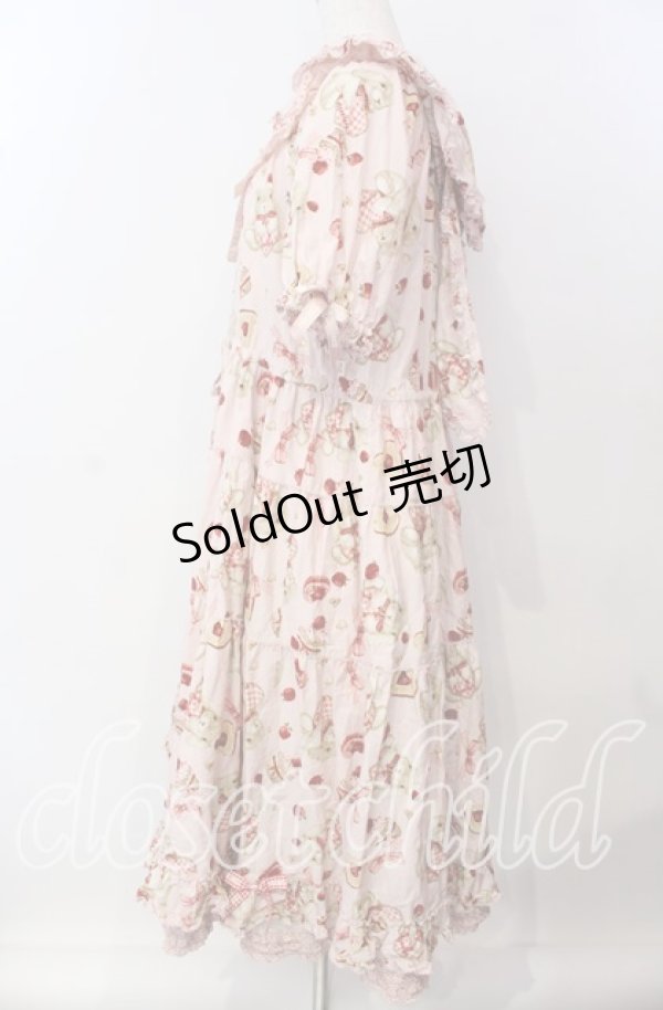 画像4: PINK HOUSE / sweets lop ear bunnyミディワンピース  ピンク O-25-09-15-010-LO-OP-IG-ZI (4)