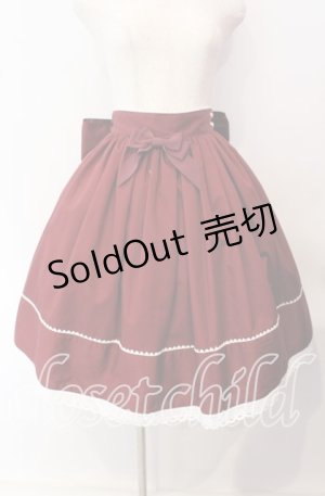 画像: ALICE and the PIRATES / Annabelleスカート  えんじ O-25-09-15-003-PA-SK-IG-OS
