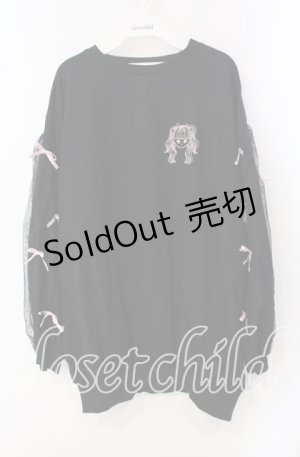 画像: majoretty / まきちゃんコラボ スウェットワンピース L クロ O-25-09-16-058-LO-TO-IG-OS