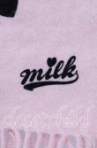 画像2: MILK / ハートフロッキーマフラー  ピンク O-25-09-18-024-ML-ZA-IG-OS (2)