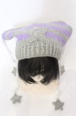 画像3: HEIHEI / スターキャットビーニー  グレー O-25-09-18-026-PU-AC-OW-OS (3)