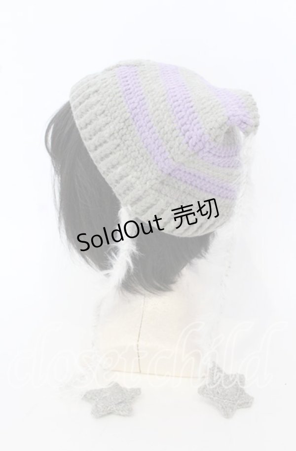 画像4: HEIHEI / スターキャットビーニー  グレー O-25-09-18-026-PU-AC-OW-OS (4)