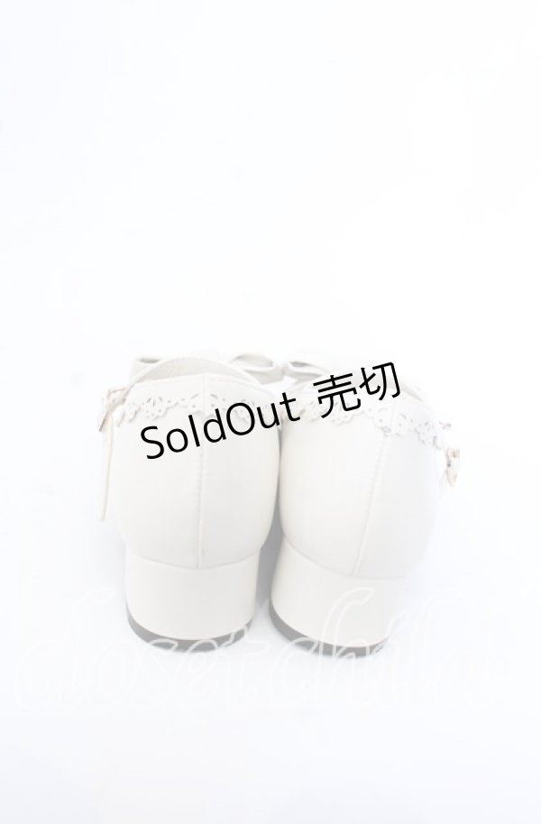 画像6: axes femme kawaii / ローヒールリボンパンプス M オフ O-25-09-19-037-AX-SH-IG-ZT346 (6)