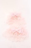 画像1: Chalmiere / ファンシーリボンお袖留め  ピンク O-25-09-19-040-LO-ZA-IG-ZT445-F001 (1)