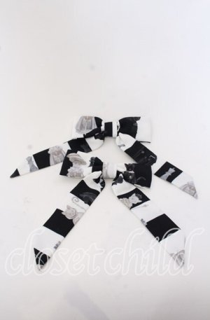 画像: Royal Princess Alice / Chess Board Cat ・tonoコラボ　ヘアクリップセット  シロ×クロ O-25-09-19-054-LO-AC-OW-ZT0927M