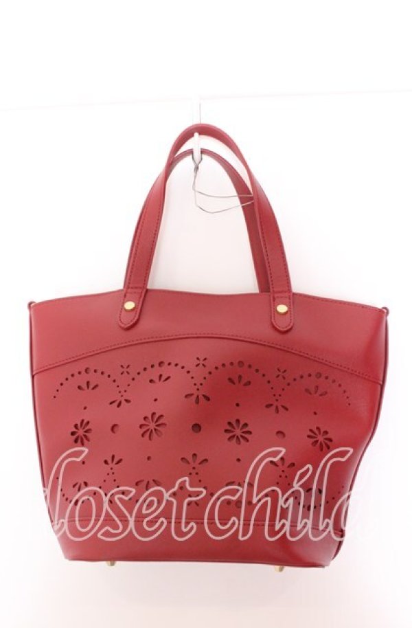 画像1: m petit by misako / 2WAYバッグ  アカ O-25-09-19-012-LO-BG-OW-ZT335 (1)