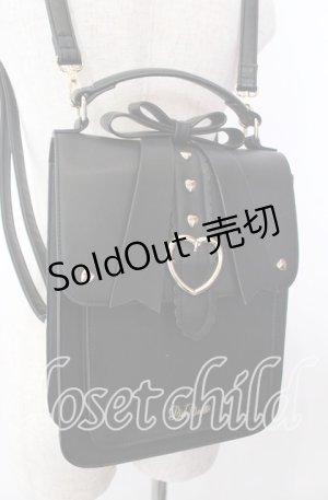 画像: LIZ LISA / ハートバックルマルチWAYバッグ  クロ O-25-09-19-016-LO-BG-OW-ZT0927M
