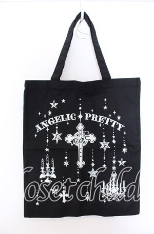 画像: Angelic Pretty / Holy トートバッグ  クロ O-25-09-19-020-AP-BG-IG-OS