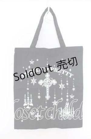 画像: Angelic Pretty / Holy トートバッグ  クロ O-25-09-19-020-AP-BG-IG-ZT335