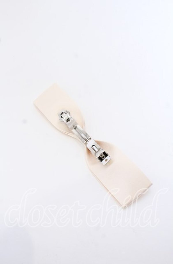 画像2: LOLITAその他 / リボンバレッタ  シャンパンベージュ O-25-09-19-033-LO-AC-OW-ZT445-F002 (2)